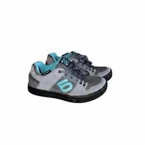 Adidas Five Ten Freerider MTB Shoes - Grey/Teal - Flat Pedal Size Men’s US 9